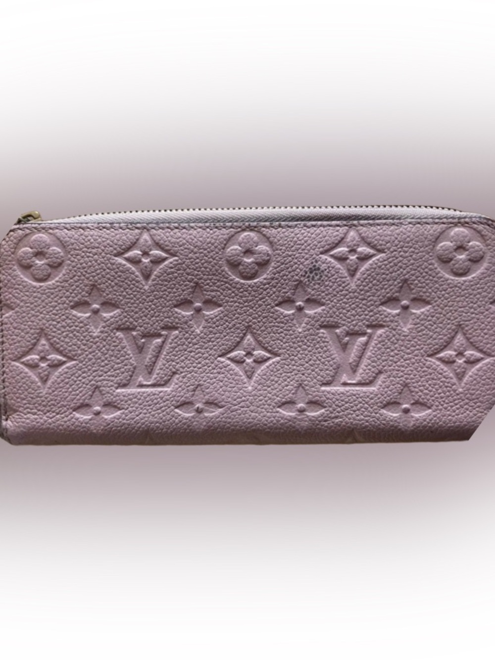 Louis Vuitton Monogram Empreinte Zippy Wallet Limited Edition Rose Poudre Pink